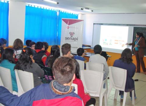 PRENSA 20170908 01 ESTUDIANTES DEL COLEGIO INTEGRAL BOLIVIANO ACHUMANI FUERON CAPACITADOS EN EL PROGRAMA “MI PRIMERA OBRA, MI PRIMER REGISTRO”