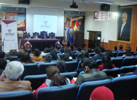 PRENSA 20171113 01 LA INDUSTRIA ALIMENTICIA DE LA PAZ, SE BENEFICIÓ CON UN TALLER SOBRE PROPIEDAD INTELECTUAL